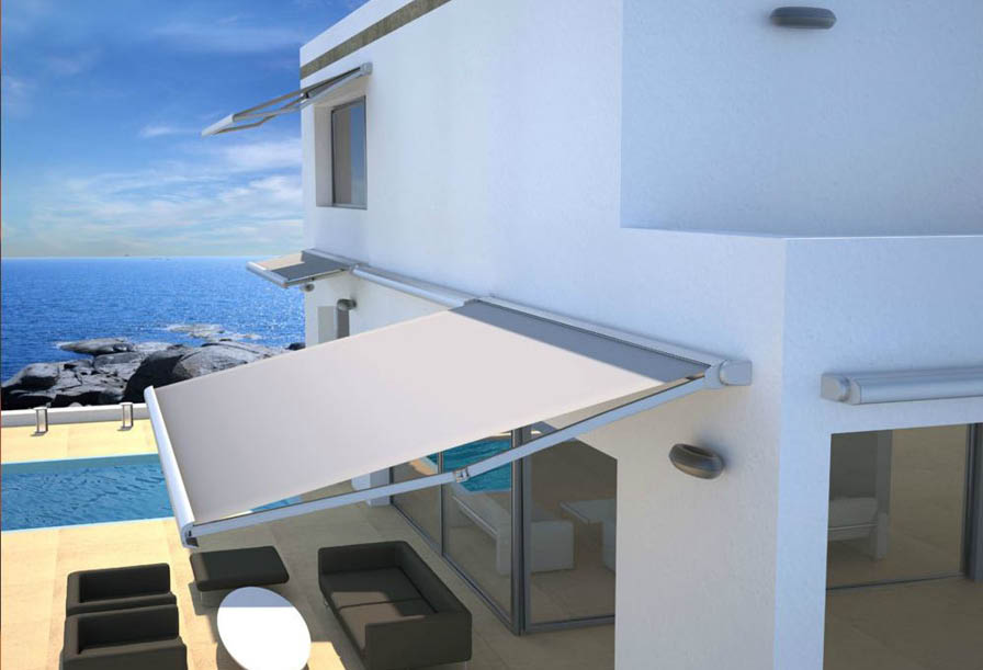 folding arm awnings newcastle