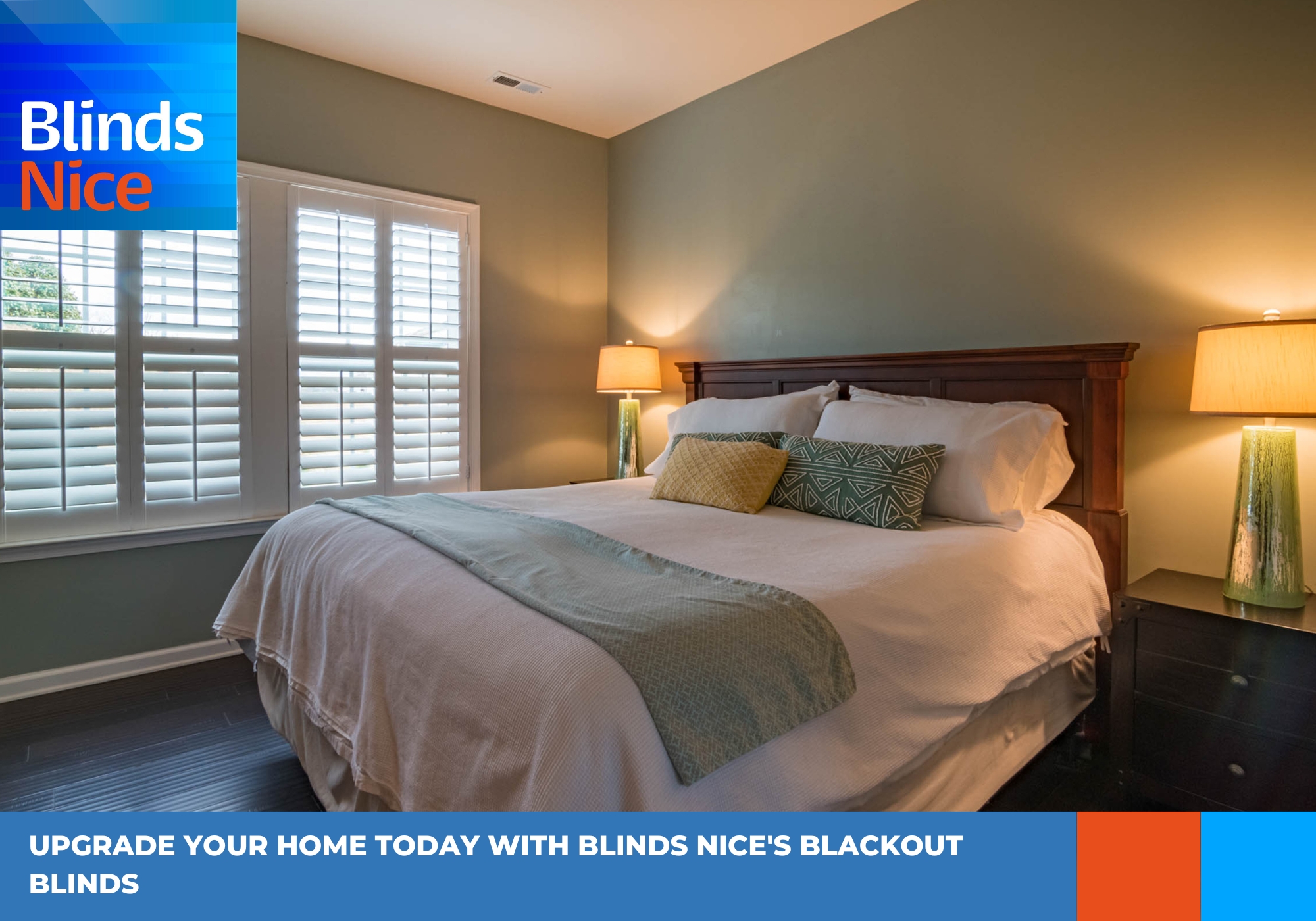 Upgrade your home today with Blinds Nice's blackout blinds